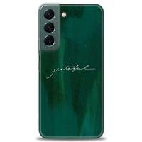 Samsung Galaxy S22 Kılıf HD Baskılı Kılıf - Grateful + Tam Ekran Koruyucu