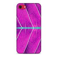 Lopard Apple iPhone SE 2020 Uyumlu Kılıf Bahar (30) Silicone Case Eflatun