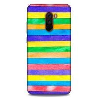 Lopard Xiaomi Pocophone F1 Uyumlu Kılıf Wood'X (22) Tam Koruma Kılıfı Desenli