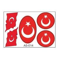 SEVGENT A5 Sticker 023 Tek Paket Çoklu