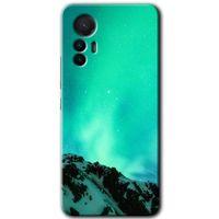 Xiaomi Mi 12 Lite HD Baskılı Kılıf + 9D Tam Ekran Koruyucu - Aurora