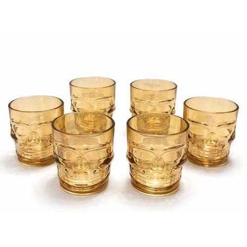 6'lı Cam Kurukafa Bardak Seti Alk2161