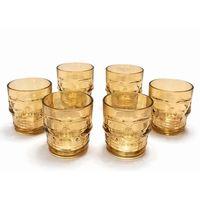 6'lı Cam Kurukafa Bardak Seti Alk2161