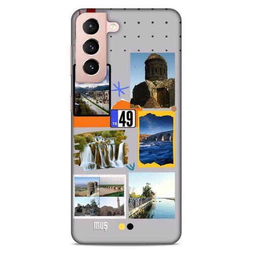 Lopard Samsung Galaxy S21 Uyumlu Kılıf Şehirli ※ (49) Muş Ultra Silikon Kılıf