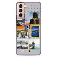 Lopard Samsung Galaxy S21 Uyumlu Kılıf Şehirli ※ (49) Muş Ultra Silikon Kılıf