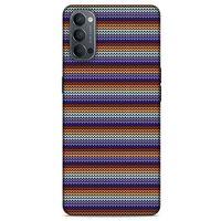 Kazak (5) Desenli Silikon Kapak Oppo Reno 4 Kılıf