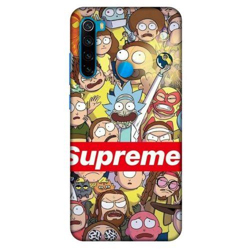 Xiaomi Redmi Note 8 Uyumlu Kılıf Rick And Morty (44) Tough Armor Kılıf Beth C-500A