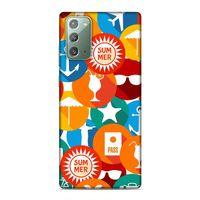 Samsung Galaxy Note 20 Kılıf Yaz1 Arka Kapak Silikon Koruma Full Koruyucu