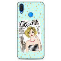 Sokak Modası 01 Huawei Psmart 2019 Kılıf Desenli Silikon