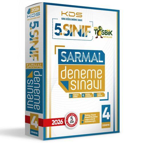 2026 5 Sınıf Yeni Sistem KDS SARMAL Deneme Paketi 4lü Türkiye Geneli D Çözümlü Hızlı Tosbik Yayın