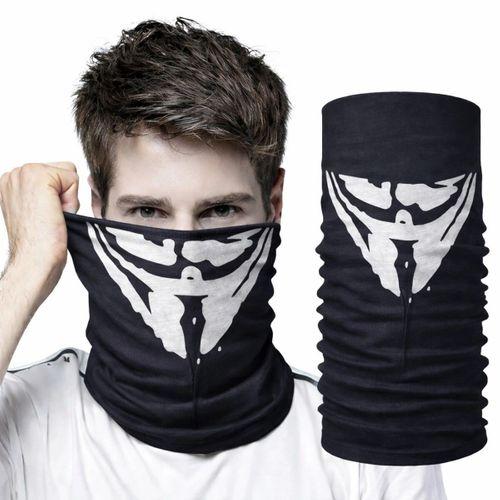 Vendetta Maskesi Desenli Bandana – Çok Amaçlı Yüz Boyunluk Bandana 4 No