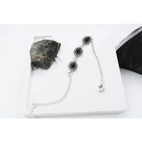 Tanem 925 Ayar Oltu Taşlı Gümüş Bileklik