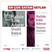 Can Yayınları Halide E. Adıvar Sinekli Bakkal ve Ateşten Gömlek 2 Kitap Set