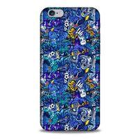 Graffitix (2) Desenli Silikon Kapak Apple Iphone 6 Kılıf