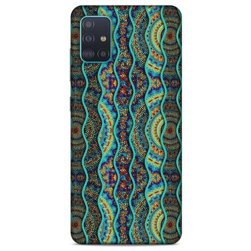 Samsung Galaxy A51 Kılıf Baskılı Özel Seri Taşlı (32) Soft Silikon Kılıf