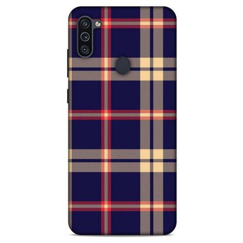 Gömlek (45) Desenli Silikon Kapak Telefon Kabı Samsung Galaxy M11 Kılıf