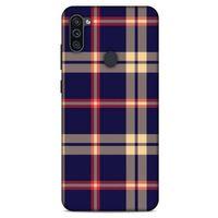 Gömlek (45) Desenli Silikon Kapak Telefon Kabı Samsung Galaxy M11 Kılıf