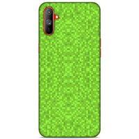 Lopard Oppo Realme C3 Uyumlu Kılıf PiXel (2) Kabı Yeşil Kahve