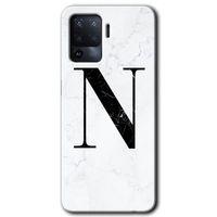 Oppo Reno 5 Lite Kılıf HD Baskılı Desen + Hayalet Cam Yandan Görünmez