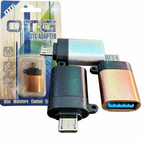 Metal Micro Otg USB Aparat - Dönüştürücü