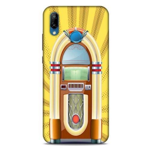 Retro (45) Desen Liquid Air Kılıf Renkli Huawei P20 Lite Kılıf