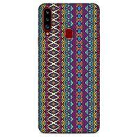 Ethnic Culture (95) Samsung Galaxy A20s Kılıf Silikon Kapak Desenli