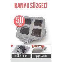 Banyo Gider Süzgeci 50 Adet Yapışkanlı Filtre, 10x10 cm
