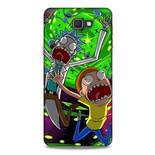 Samsung Galaxy J7 Prime Uyumlu Kılıf Rick And Morty (22) Tam Koruma Kılıfı Nancy