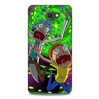 Samsung Galaxy J7 Prime Uyumlu Kılıf Rick And Morty (22) Tam Koruma Kılıfı Nancy
