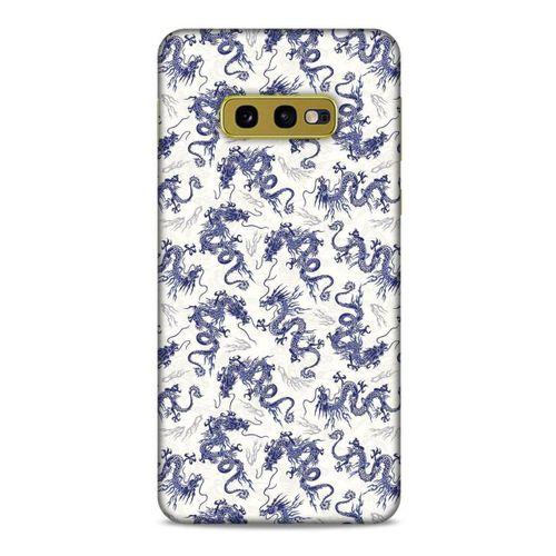 Samsung Galaxy S10e Kılıf Japonya (30) Silicone Case Japonya Ejderha Efsanesi