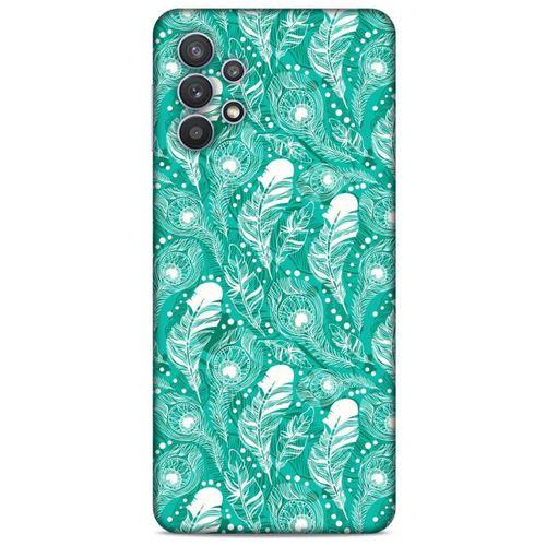 Lopard Samsung Galaxy A32 Uyumlu Kılıf Tüyler (45) Back Cover