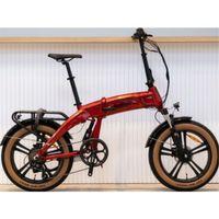 Loop Armour 20 Kolon Jant Katlanır Elektrikli Bisiklet Kırmızı