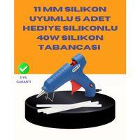 40w Sıcak Mum Silikon Tabancası 5 Silikon Hediyeli Hızlı Yapıştırma