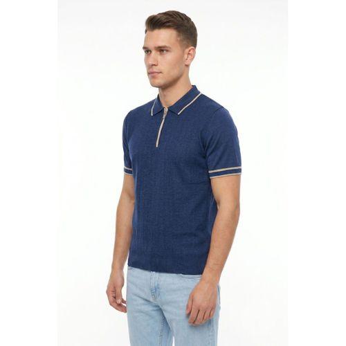 Erkek Polo Yaka Kısa Kollu Triko Tişört Regular Kalıp BGL-ST05557