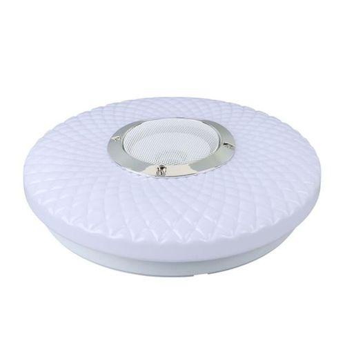 Powermaster PM-27329 Beyaz 30*6 Cm 24 Watt Bluetooth Hoparlörlü Tavan Aydınlatma (AL-BL302) Tornavida Hediyeli