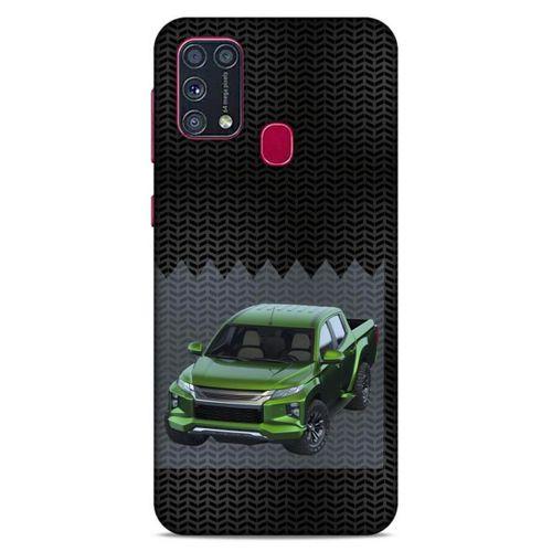 Lopard Samsung Galaxy M31 Uyumlu Kılıf PickUpX (18) Telefon Kılıfları Fosforlu Yeşil