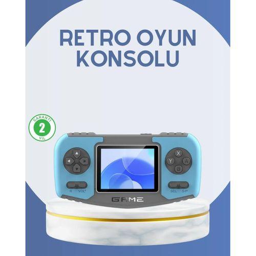 Çocuklara Özel Retro Oyun Konsolu Portatif Eğlence Cihazı