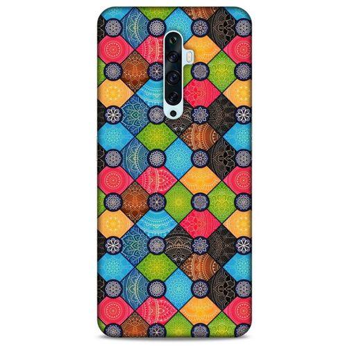 Ethnic Culture (22) Oppo Reno 2z Kılıf Silikon Kapak Desenli