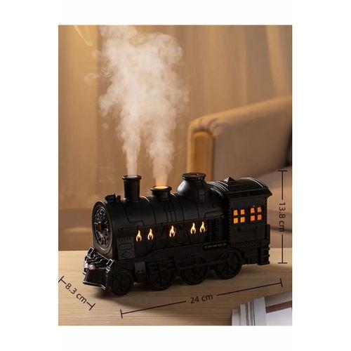 Tren Şeklinde Buharlı Oda Hava Nemlendirici Işık Buhar Makinesi Kumandalı
