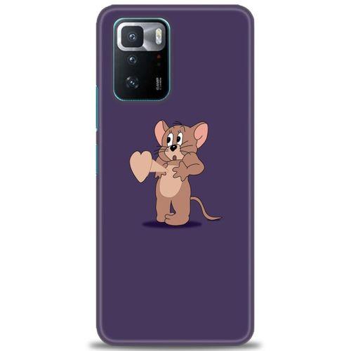 Xiaomi Poco X3 GT Kılıf HD Baskılı Kılıf - Aşık Jerry + Tam Ekran Koruyucu
