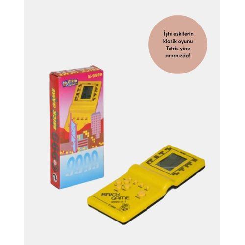 Retro Tetris El Aterisi – Pil İle Çalışan Taşınabilir Mini Oyun Konsolu