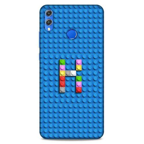 Lopard Huawei Honor 8x Uyumlu Kılıf BloX (22) Tam Koruma Kılıfı K Harfi