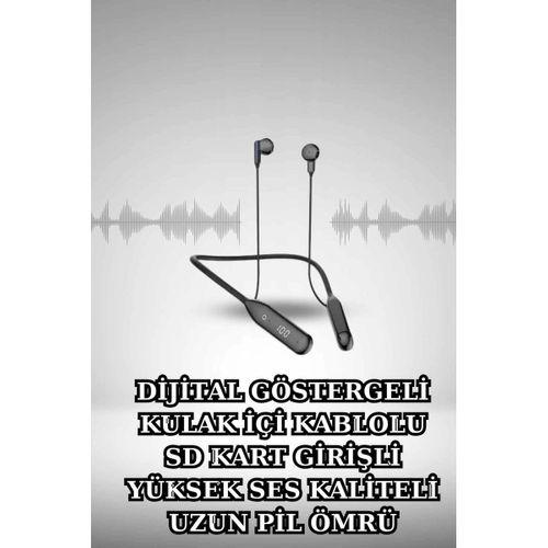 Kablolu Bluetooth Kulaklık Ve Kadınlara Özel Bileklik Hediyeli Yeni Nesil Akıllı Saat 3 Kordonlu