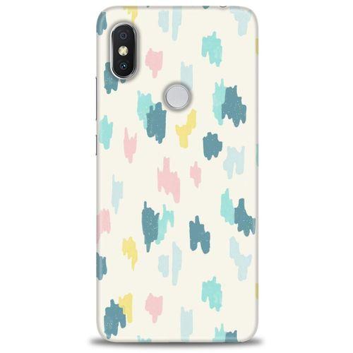 Xiaomi Redmi Note 6 Pro Kılıf HD Baskılı Kılıf - Blue + Tam Ekran Koruyucu