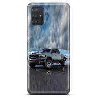 Lopard Samsung Galaxy M51 Uyumlu Kılıf PickUpX (42) Rugged Armor Kılıf Bulut Mavi