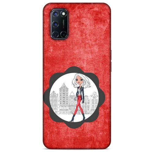 Sokak Modası 96 Oppo A52 Kılıf Desenli Silikon