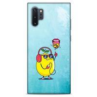 Frutix Limon 01 Samsung Galaxy Note 10 Plus Kılıf Desenli Silikon