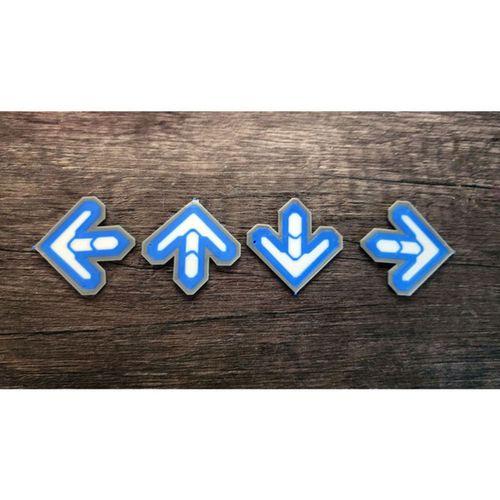 DDR Ok Anahtarlık 3D Baskı (Bu ürün Sadece Plastik parçadır - Almadan Önce Soru Sorabilirsiniz)