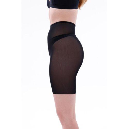 Siyah Mı Emay 2705 Lazer Tül Toparlayıcı Paçalı Boxer Hayalet Korse