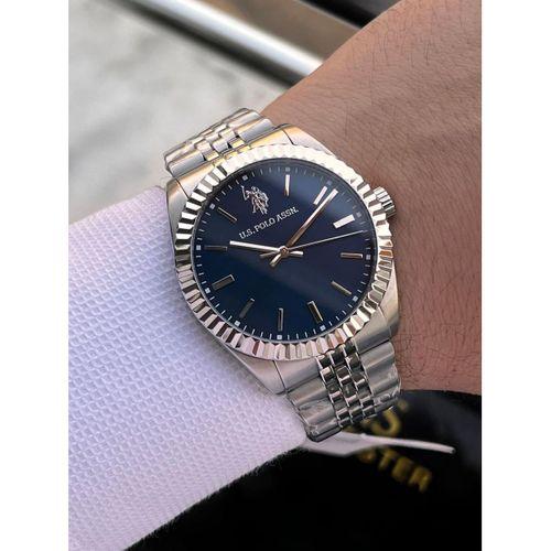 U.S.Polo Assn Çelik Kasa Ve Kordon 2 Yıl Garantili 5 Atm Suya Dayanıklı Erkek Kol Saati E.USP1111-02